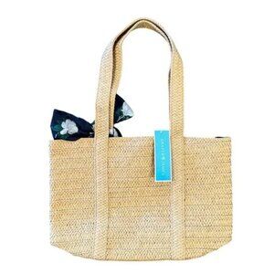 NWT Draper James Everyday Straw Bag